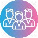 Equipe Negocios Lider Ícone