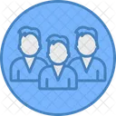 Equipe Negocios Lider Ícone