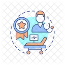 Equipe médica experiente  Ícone