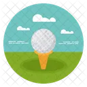 Equipement De Golf Accessoire De Golf Support De Balle De Golf Icon