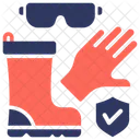 Equipment Security Gloves Icon