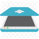 Equipment Paper Scanner Printer Icon