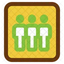 Personas Grupo Trabajo En Equipo Icon