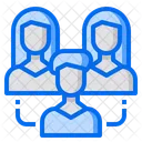 Equipo Trabajador Grupo Icon