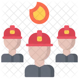 Equipo de bomberos  Icono