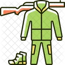 Equipo de caza  Icono