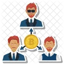 Bitcoin Oficina Equipo Icon