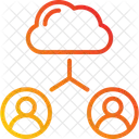 Equipo de la nube  Icono