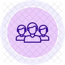 Equipo de negocios  Icono