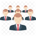 Equipo de negocios  Icono