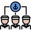 Equipo de vela  Icono