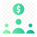 Equipo De Ventas Grupo Varios Icono