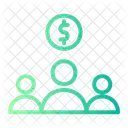 Equipo De Ventas Grupo Varios Icono