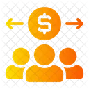 Equipo De Ventas Jefe Gerencia Icono