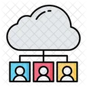 Equipo de la nube  Icono