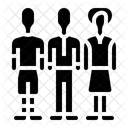 Equipos Personas Trabajador Icono