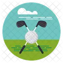 Equipos De Golf Accesorios De Golf Palos De Golf Icono