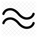 Equivalent Approximate Similar Icon