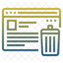Erase Data Secure Data Erase Delete Data Icon