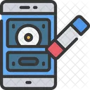 Erase Mobile Data  Icon
