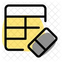 Erase Table  Icon