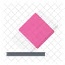 Eraser Rubber Stationary Icon