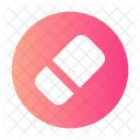 Eraser Circle Icon