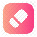 Eraser Square Icon