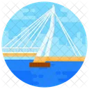 Erasmusbrug Bridge Footbridge Icon