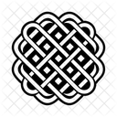 Erbe Knoten Knoten Zeichen Stammes Symbol