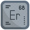 Erbium Chemistry Periodic Table Icon