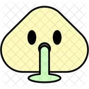 Erbrechen Erbrechen Emoji Symbol