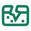 Erdbeben Katastrophe Naturkatastrophe Symbol