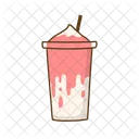 Erdbeer Joghurt Smoothie Erdbeer Smoothie Joghurt Smoothie Icon