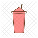 Erdbeer Smoothie Smoothie Gesunder Smoothie Icon