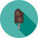 Erdbeere Eis Sahne Symbol