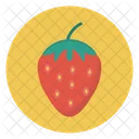 Erdbeere Obst Essen Icon