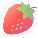 Erdbeere Symbol