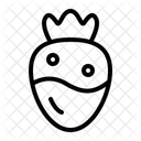 Erdbeerschokolade Erdbeere Schokolade Symbol