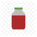 Erdbeerglas Erdbeere Marmelade Icon