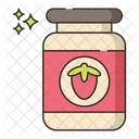 Erdbeermarmelade Marmelade Erdbeere Icon