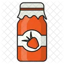 Erdbeere Marmelade Suss Icon