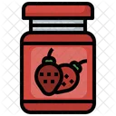 Erdbeermarmelade Marmelade Erdbeere Icon