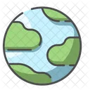 Erde Planet Global Symbol