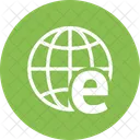 Erde Global Netzwerk Symbol