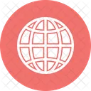 Erde Global Netzwerk Symbol