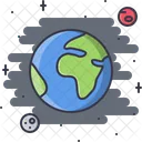 Erde Planet Weltraum Symbol