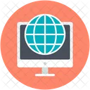 Erde Globus Internet Symbol