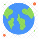 Erde Planet Land Icon