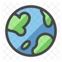 Erde Planet Welt Icon